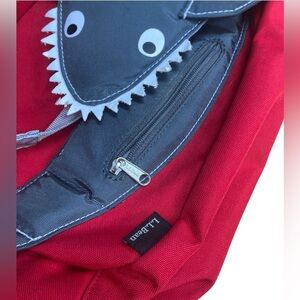 LL Bean Kids Shark Backpack |‎ Excellent Preowned | Light Mark Noted